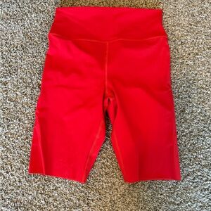 lululemon Red Shorts